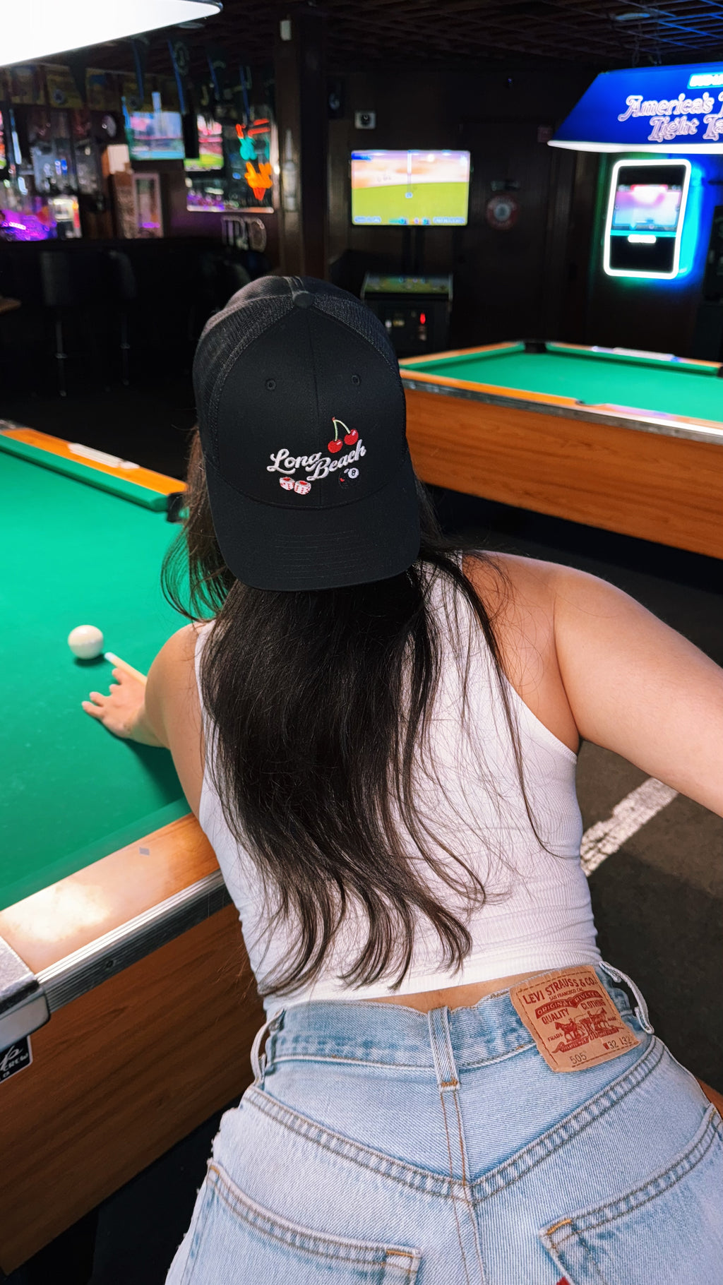 Roll The Dice Long Beach Hat